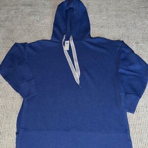 Aerie Royal Blue Hooded Sweatshirt Hoodie